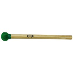 Mailloche de surdo bois 35cm (3°) - Verte